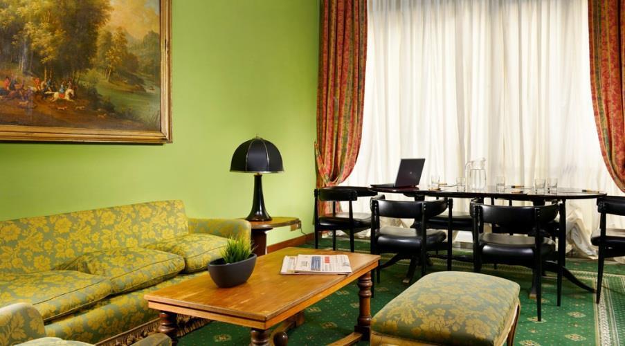Hotel Commodore ローマ レストラン 写真